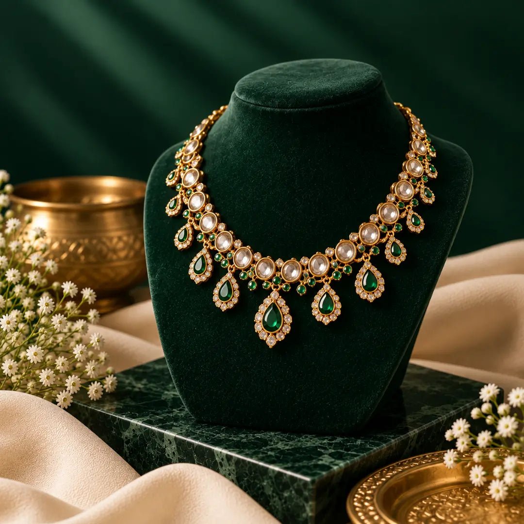 Artificial Necklace Sets for Women - Iridescent Gems