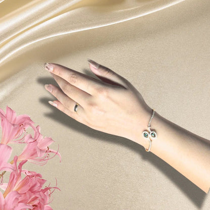 Gold Plated American Diamond Bracelet for Women | Daily Wear, Gift, Party - Iridescent Gems