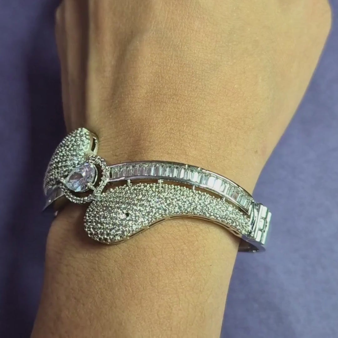 AD BRACELET on wrist close view